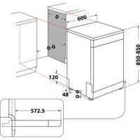 Whirlpool WH7FA14BN7A0X Vaatwasser - thumbnail