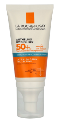 La Roche-Posay Anthelios Uvmune 400 Hydraterende Zonnecrème Zonder Parfum SPF50+ 50ml