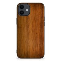 iPhone 12 Pro | 12 (6.1") Grip Case Donker Hout - thumbnail