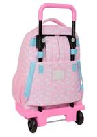 Schoolrugzak met Wielen Glow Lab Roze 33 x 45 x 22 cm - thumbnail