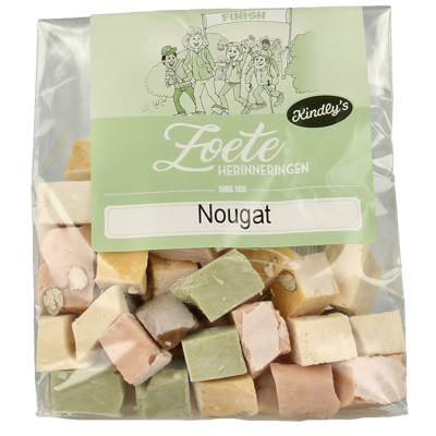Kindly's Nougat XL zoete herinneringen 300 Gram Kindly's Nougat XL zoete herinneringen 300 Gram