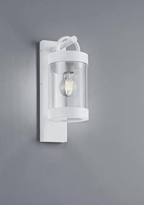 Trio Witte buitenlampSambesi met schemersensor - 204160131