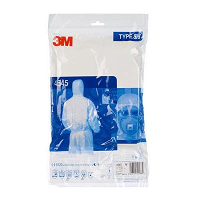 3M 4545M Beschermpak 4545 Maat: M Wit