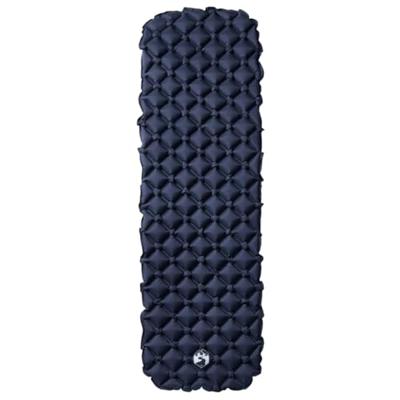 VidaXL Kampeermatras opblaasbaar 190x58x6 cm 1- persoons grijs