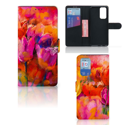 Hoesje OnePlus 9 Pro Tulips Hoesje OnePlus 9 Pro Tulips