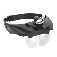 Carson hoofdloep pro series magnivisor deluxe met led en 4 lenzen - thumbnail