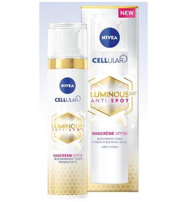 Nivea Cellular luminous anti-pigment fluid cream SPF50 40 Milliliter Nivea Cellular luminous anti-pigment fluid cream SPF50 40 Milliliter