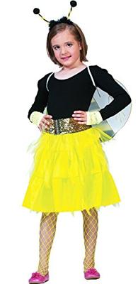 Fancy petticoat neon geel kind
