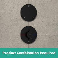 Hansgrohe ShowerSelect Comfort Q thermsotaat inbouw voor 1 functie en extra uitgang, mat wit - thumbnail