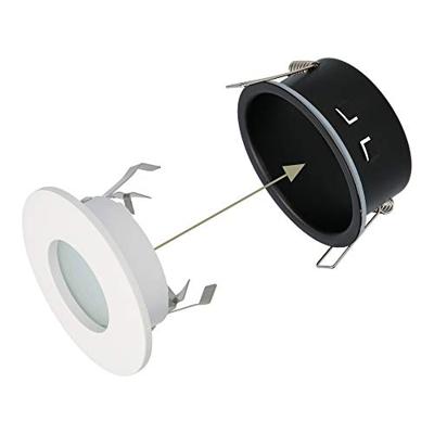 Set van 6 Barcelona - LED Inbouwspots - 5 Watt 400 lumen - 4000K Neutraal wit - GU10 - Dimbaar - Rond - IP44 voor badkamer, buiten en binnen - Wit - thumbnail