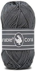 Durable Coral 2236 Charcoal - Haakgaren / Breigaren