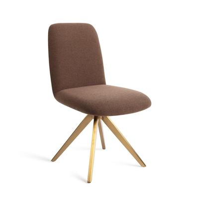 Jesper Home Eetkamerstoel 'Taiwa' Draaibaar, Turn Gold, kleur Rustic Rye