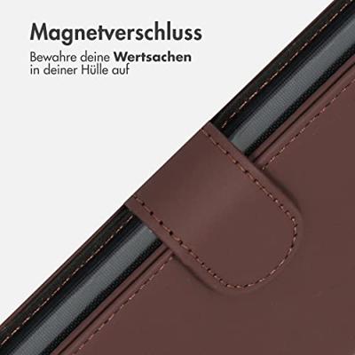 Accezz Wallet Softcase Bookcase Samsung Galaxy S23 Plus Telefoonhoesje Bruin