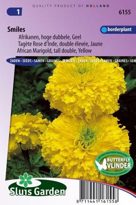 Tagetes Erecta zaden Smiles afrikaan
