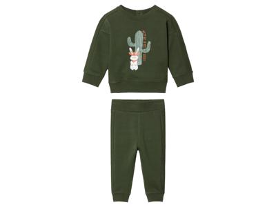 lupilu Baby joggingpak (62/68, Donkergroen)