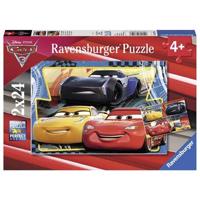 Ravensburger puzzel Cars 3 2x24 pc - thumbnail