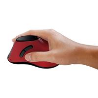LogiLink ID0159 Ergonomische muis Radiografisch Optisch Zwart, Rood 5 Toetsen 1200 dpi Ergonomisch - thumbnail