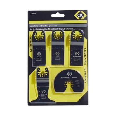 C.K T0870 Zaagbladset 5-delig 1 set(s)