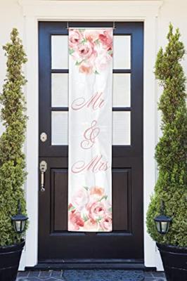 Banner Bruiloft Mr. & Mrs. Rozen (40x180cm)