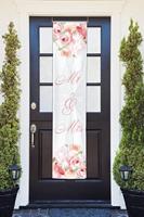 Banner Bruiloft Mr. & Mrs. Rozen (40x180cm) - thumbnail