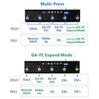 XSonic Airstep Kat Edition Wireless Footswitch voor Katana MKI en MKII versterkers - thumbnail