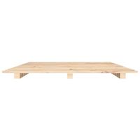Bedframe massief grenenhout 140x190 cm - thumbnail
