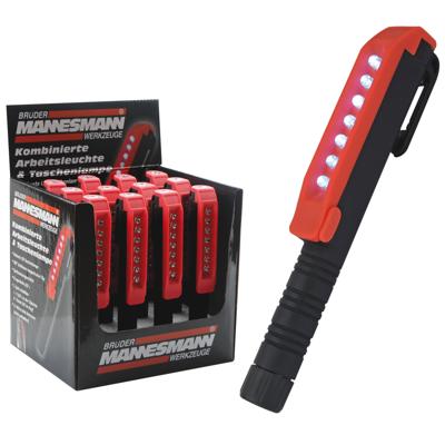 Brüder Mannesmann LED zak- en werklamp 8 leds (Hobby) - 30616 Brüder Mannesmann LED zak- en werklamp 8 leds (Hobby) - 30616