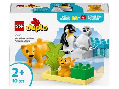 LEGO® DUPLO 10442 Families van wilde dieren: pinguïns en leeuwen LEGO® DUPLO 10442 Families van wilde dieren: pinguïns en leeuwen