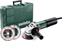Metabo WQ 1100-125 Set | Haakse slijper | 125 mm | 1100 Watt | 12000 /min | In doos - 610035510 - thumbnail