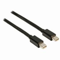 Mini-DisplayPort-Kabel | Mini-DisplayPort Male - Mini-DisplayPort Male | 1,0 m | Zwart - thumbnail