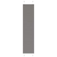 VidaXL Plissé rolgordijn 50x200 cm stofbreedte 49,4 cm antraciet - thumbnail