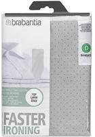 Brabantia strijkplankhoes D 135x45cm 2mm schuim metallic - thumbnail