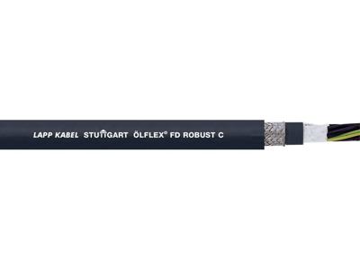 LAPP 26724/500 Geleiderkettingkabel ÖLFLEX® ROBUST FD C 7 G 1.5 mm² Zwart 500 m