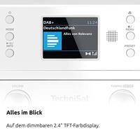 TechniSat Digitradio 370 CD IR Hybride radio Wit - thumbnail