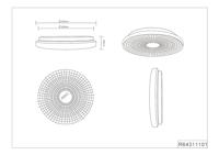 Trio Witte plafonniereVega - R64311101 - thumbnail