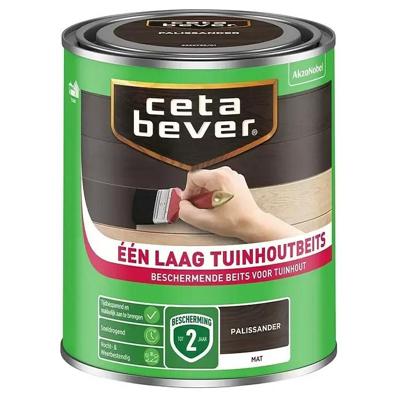Cetabever Één laag Tuinhoutbeits - Palissander