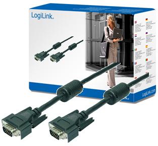 LogiLink VGA, M/M, 10m
