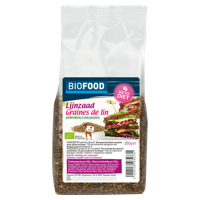 Damhert Lijnzaad gebroken bio 250 Gram - thumbnail
