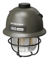 NiteCore NC-LR40-OLIV LR40 Campinglantaarn LED 100 lm werkt op een accu 222 g Olijf - thumbnail