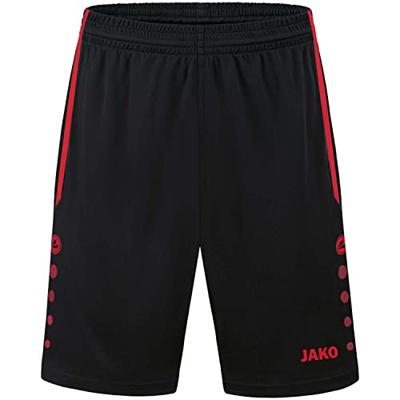 JAKO 4499 Short Allround - Zwart/Sportrood - XL