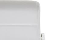 Stoel DKD Home Decor Polyester Staal Wit (56 x 68 x 92 cm) - thumbnail