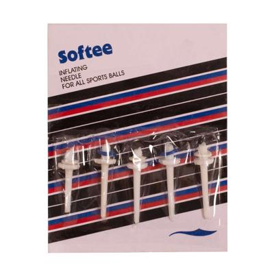 PACK OF 5 NARROW PVC INFLATION NEEDLES