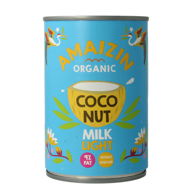 Amaizin Cocosmelk light bio 400 Milliliter Amaizin Cocosmelk light bio 400 Milliliter