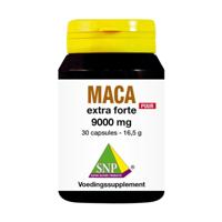 SNP Maca extra forte 9000mg puur 30 Vegetarische capsules - thumbnail
