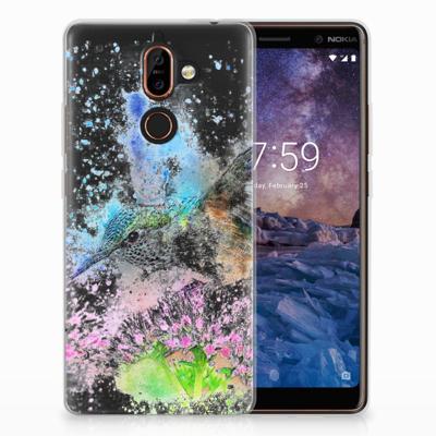 Smartphone hoesje Nokia 7 Plus Vogel