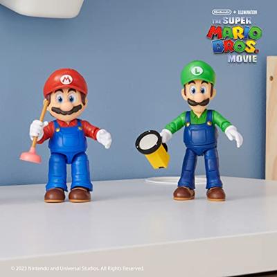 Nintendo Super Mario Movie figuur Mario - 13 cm - thumbnail