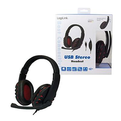 LogiLink HS0033 Bedraad Zwart - thumbnail