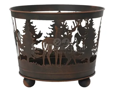 Vuurkorf Kerstbos Donkerbruin 32cm
