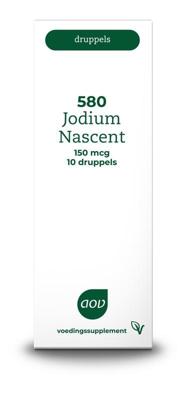 AOV 580 Jodium Nascent 150 mcg druppels AOV 580 Jodium Nascent 150 mcg druppels