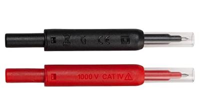 Chauvin Arnoux Stekker CAT IV 1000 V Rood, Zwart 1 stuk(s)